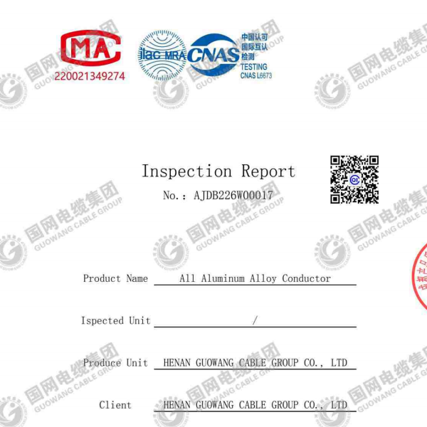 AAAC 50mm² Type Test Report