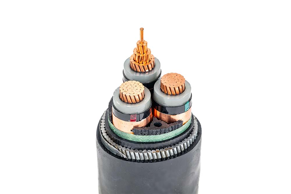 BS 6622 CU XLPE AWA/SWA PVC 3.8/6.6kV Cable-BS6622-Medium Voltage Cable ...
