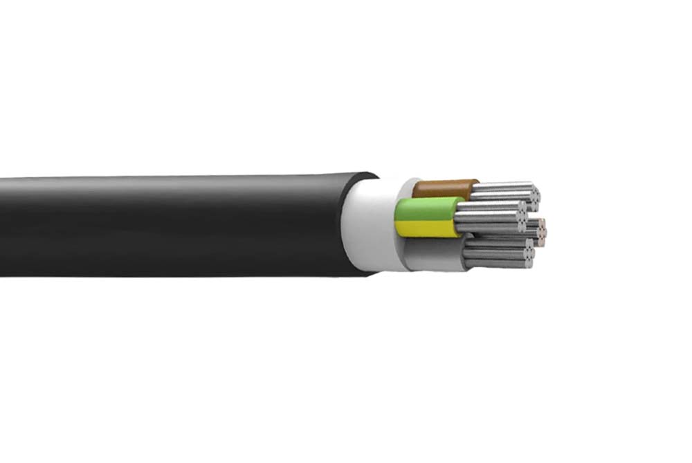NAYY-J / NAYY-O Cable Aluminium Conductor PVC PVC 0.6/1kV Cable